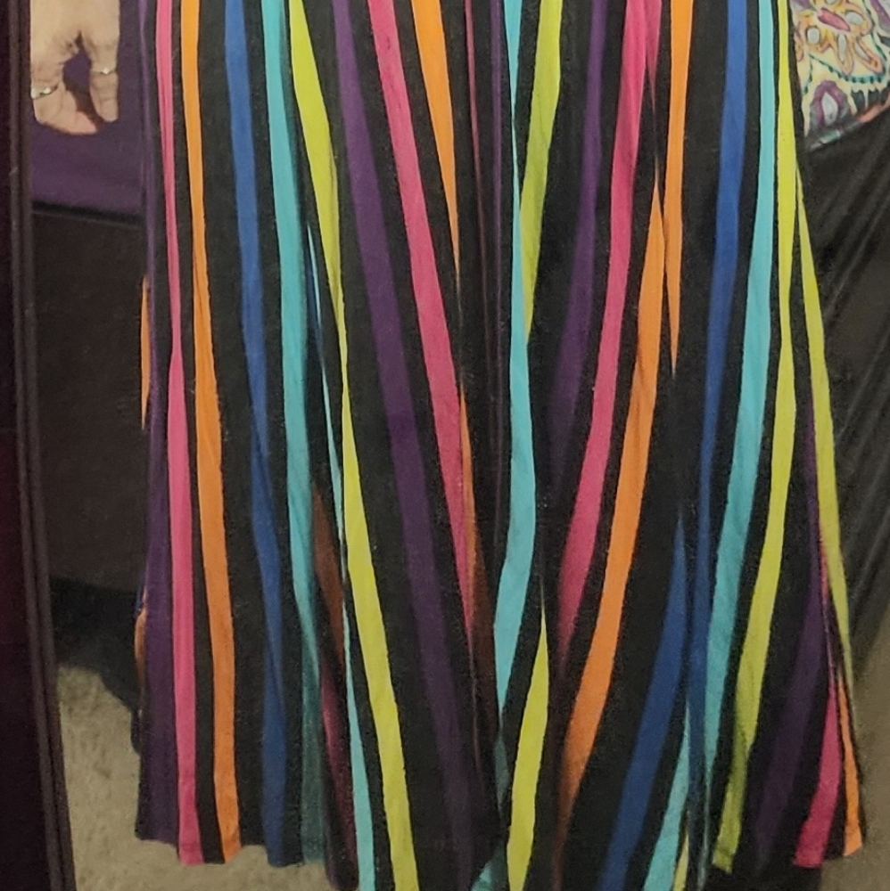 Torrid Multicolor Striped Knit Dress - Picture 9 of 9